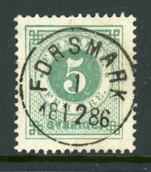 F30i Forsmark 1.12.86, superbt ex, sign O.P.