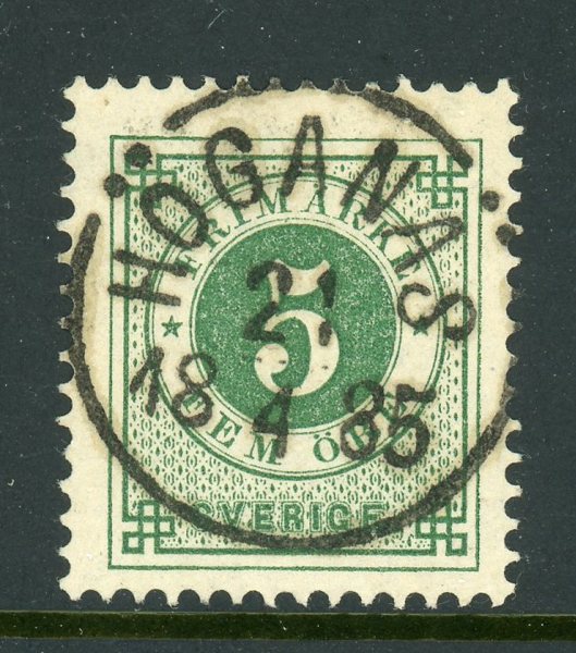 F30k Höganäs 21.4.85, superbt ex, sign O.P.