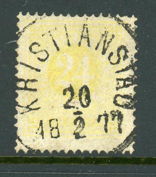 F24i Kristianstad 20.2.77, lyx, sign O.P.