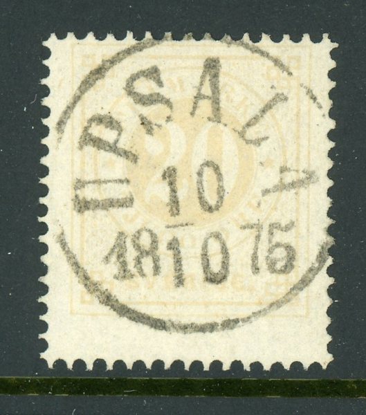 F22f Upsala 10.10.75, lyxstämplat ex, sign O.p.