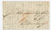 Förfil Utland: Brev från Göteborg till OLDENBURG 1839.