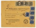 Tjänste 54 (4ex), 50 (5ex) som lösen på Blankett Nr 171, Kristinehamn 19.7.18.