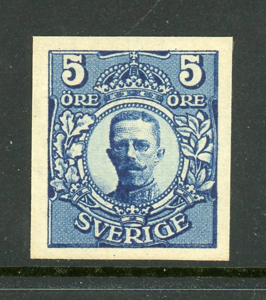 F79P Färgprov i blå färg (för 20 öre).