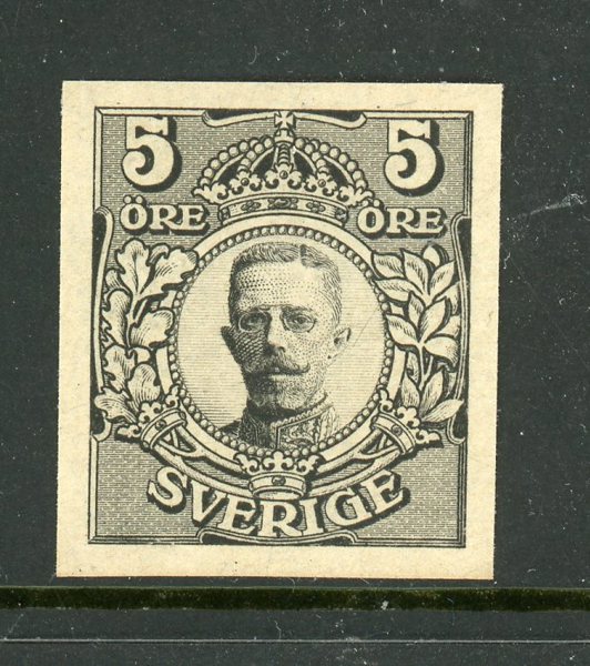 F79P Färgprov i gråsvart färg.