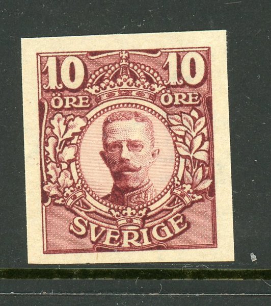 F76P Färgprov i mörkröd färg